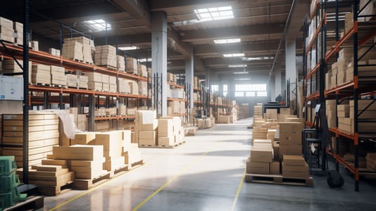 Shipping-volume-Industrial-Warehouse
